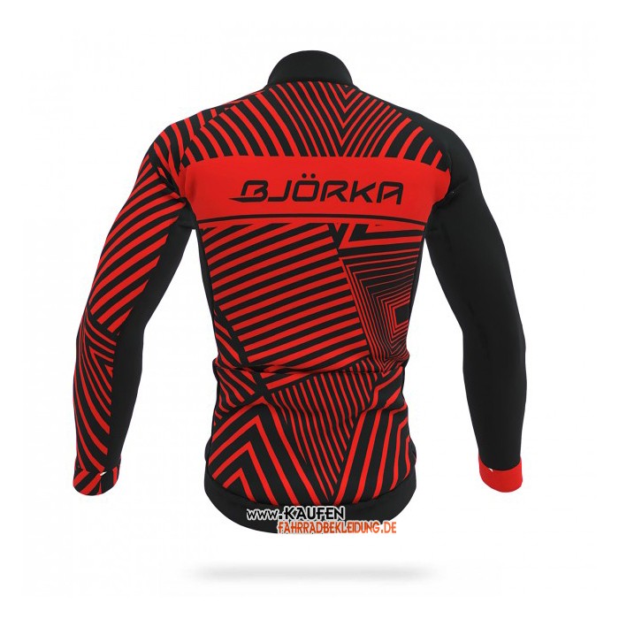 Bjorka Langarmtrikot 2021 und Lange Tragerhose Rot