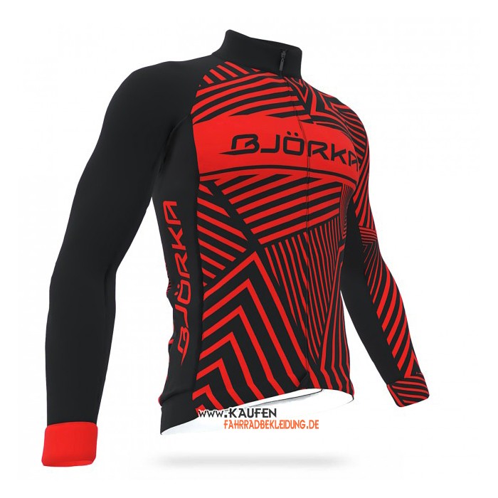Bjorka Langarmtrikot 2021 und Lange Tragerhose Rot