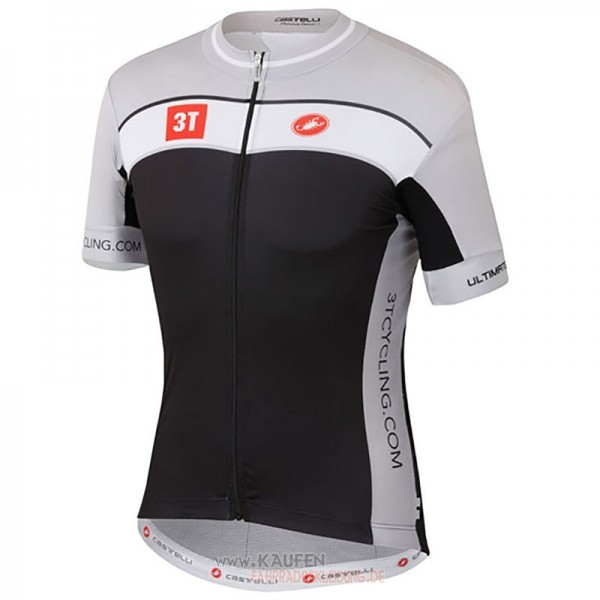 Castelli 3t Kurzarmtrikot 2017 Und Kurze Tragerhose Grau Und Shwarz