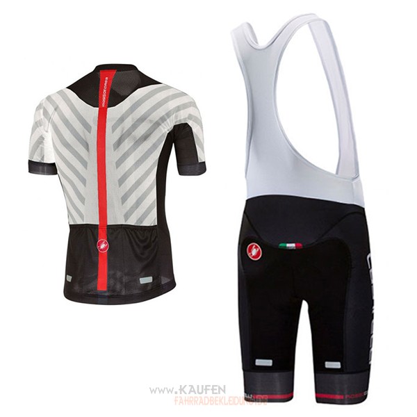 Castelli Aero Race Kurzarmtrikot 2017 Und Kurze Tragerhose Wei Und Shwarz