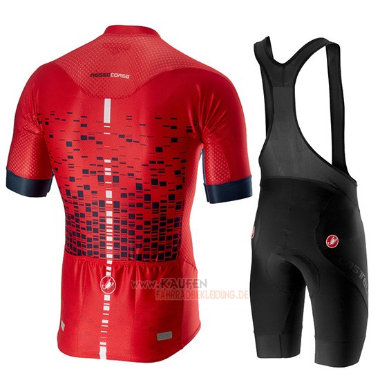 Castelli Climber's 2.0 Kurzarmtrikot 2019 und Kurze Tragerhose Rot