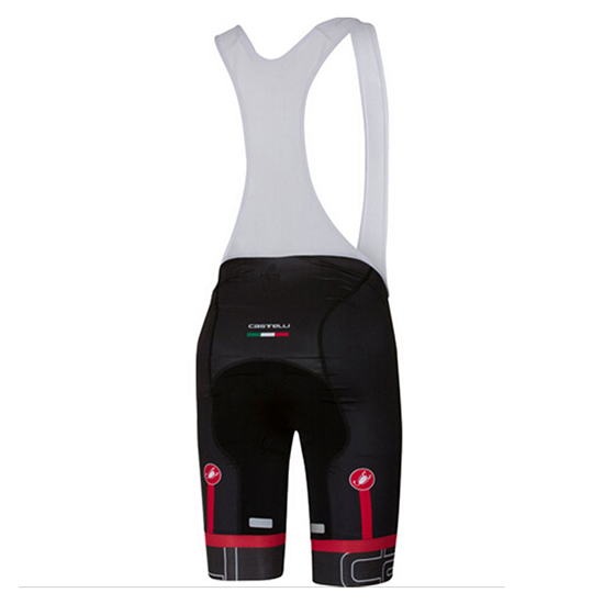 Castelli Kurzarmtrikot 2017 und Kurze Tragerhose Wei und shwarz