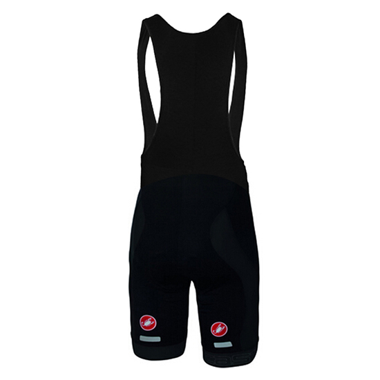 Castelli Kurzarmtrikot 2017 und Kurze Tragerhose grau und shwarz