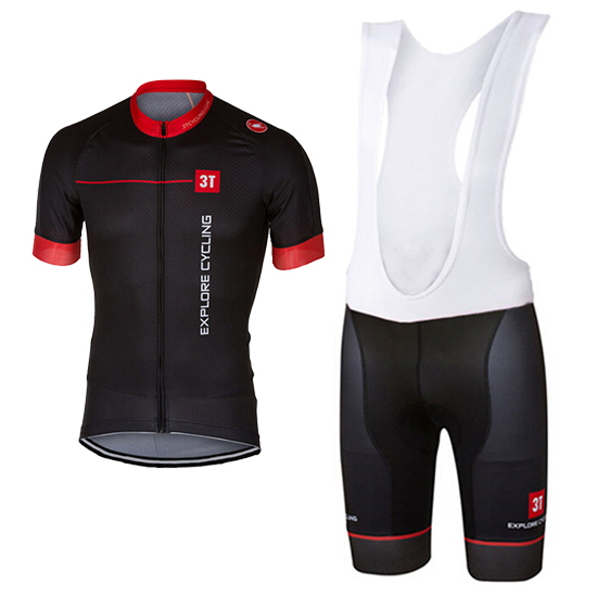 Castelli Kurzarmtrikot 2017 und Kurze Tragerhose shwarz(2)