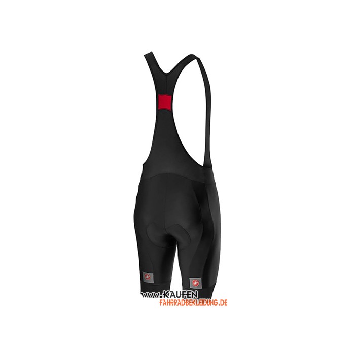 2021 Castelli Kurzarmtrikot und Kurze Tragerhose Hell Rosa Rot
