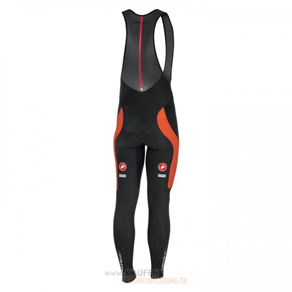 Castelli Langarmtrikot 2017 Und Lange Tragerhose Orange Und Shwarz