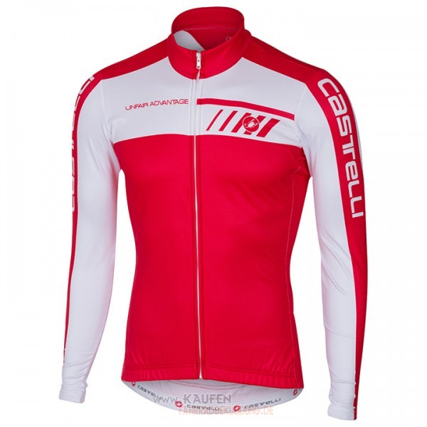 Castelli Langarmtrikot 2017 Und Lange Tragerhose Wei Und Rot