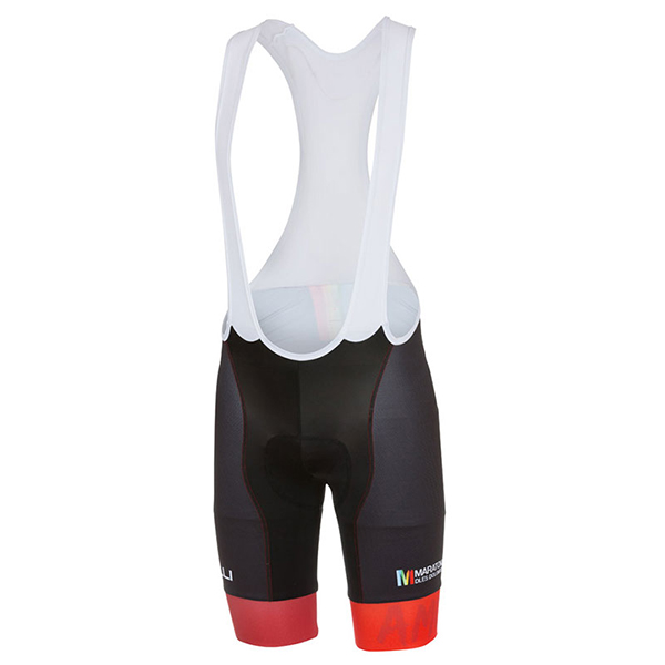 Castelli Maratone Kurzarmtrikot 2017 Und Kurze Tragerhose rot Und shwarz