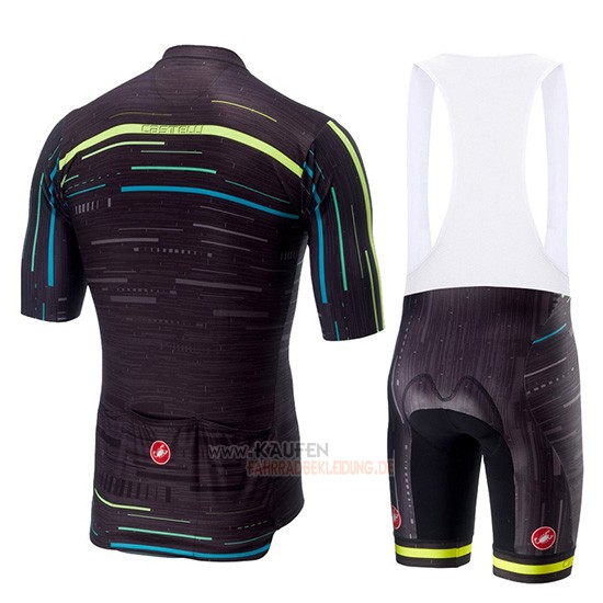 Castelli Tabula Rasa Kurzarmtrikot 2019 und Kurze Tragerhose Shwarz