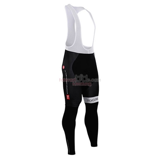 Castelli 3T Langarmtrikot 2015 Und Lange Tragerhose Shwarz Und Rot 