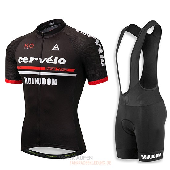 Cervelo Kurzarmtrikot 2018 Und Kurze Tragerhose Shwarz