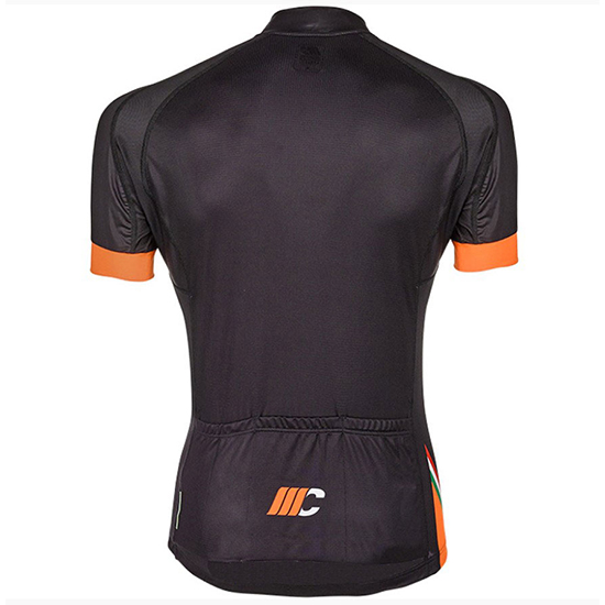 Cipollini Easy Kurzarmtrikot 2018 und Kurze Tragerhose Shwarz Und orange