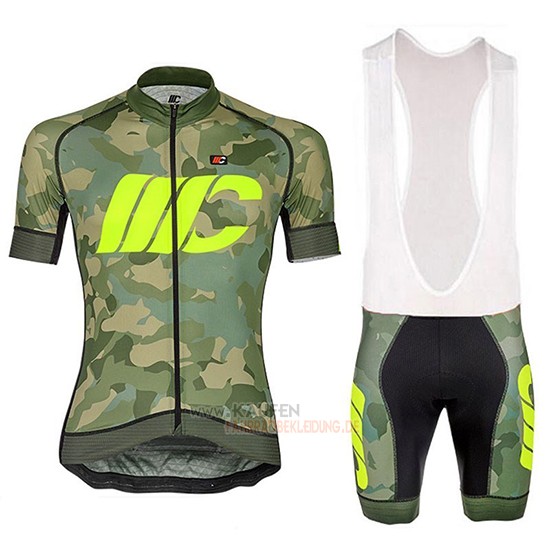 Cipollini Prestig Camo Kurzarmtrikot 2018 und Kurze Tragerhose Camuffamento Grun