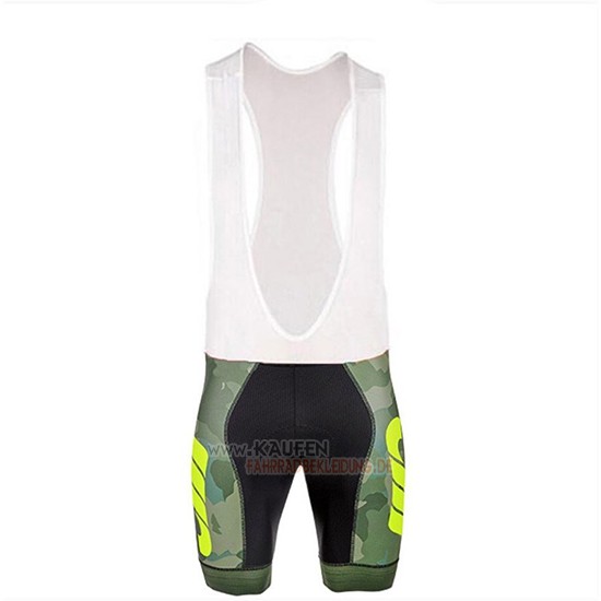 Cipollini Prestig Camo Kurzarmtrikot 2018 und Kurze Tragerhose Camuffamento Grun