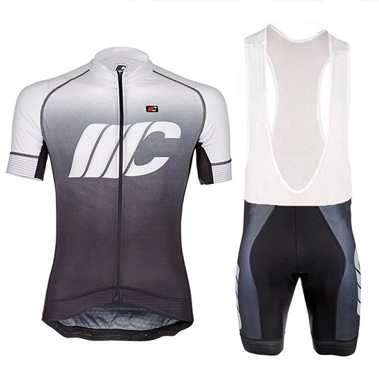 Cipollini Shading Kurzarmtrikot 2018 und Kurze Tragerhose Grau