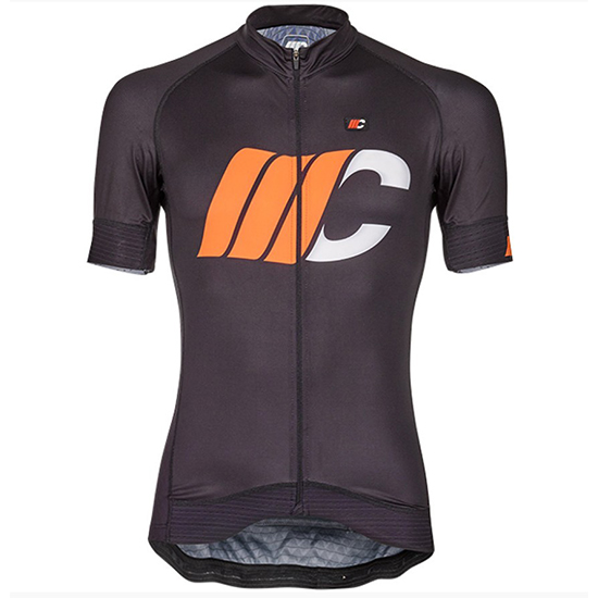 Cipollini Shading Kurzarmtrikot 2018 und Kurze Tragerhose Wei Shwarz Und orange