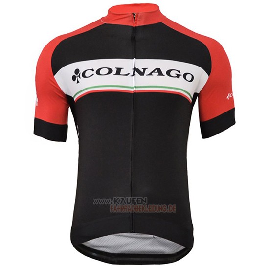 Colnago Kurzarmtrikot 2019 und Kurze Tragerhose Wei Shwarz Rot