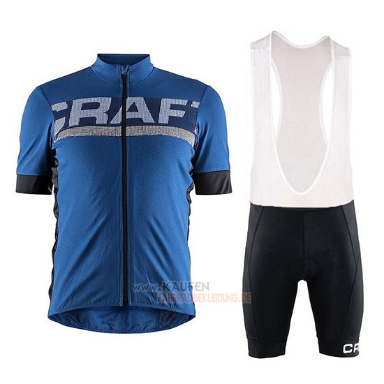 Craft Kurzarmtrikot 2018 und Kurze Tragerhose Blau