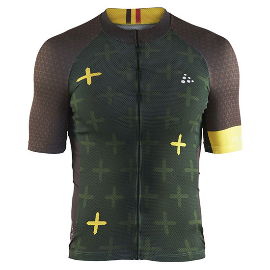 Craft Monument Kurzarmtrikot 2018 und Kurze Tragerhose Aus Grun