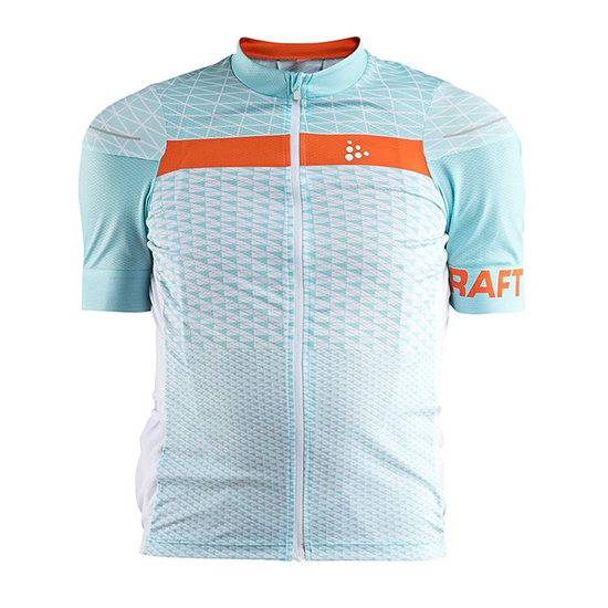 Craft Route Kurzarmtrikot 2018 und Kurze Tragerhose Klar Blau