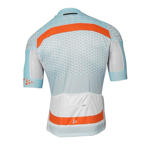 Craft Route Kurzarmtrikot 2018 und Kurze Tragerhose Klar Blau