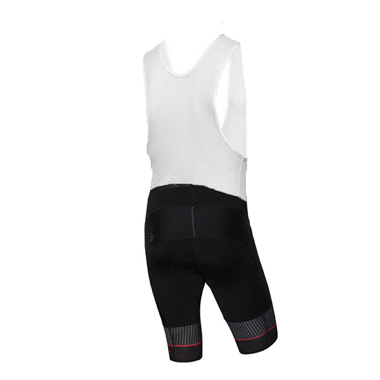 Craft Route Kurzarmtrikot 2018 und Kurze Tragerhose Shwarz Und rot