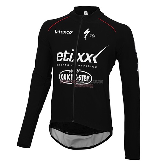 Ettix Quick Step Langarmtrikot 2015 Und Lange Tragerhose Shwarz Und Wei 