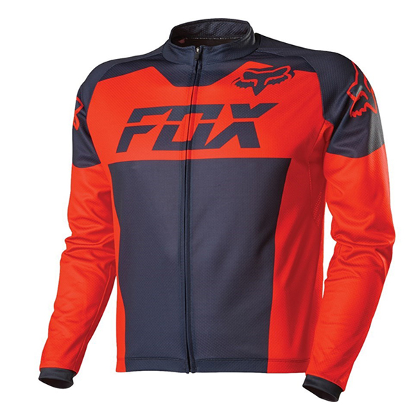 Fox Langarmtrikot 2017 Und Lange Tragerhose shwarz Und rot
