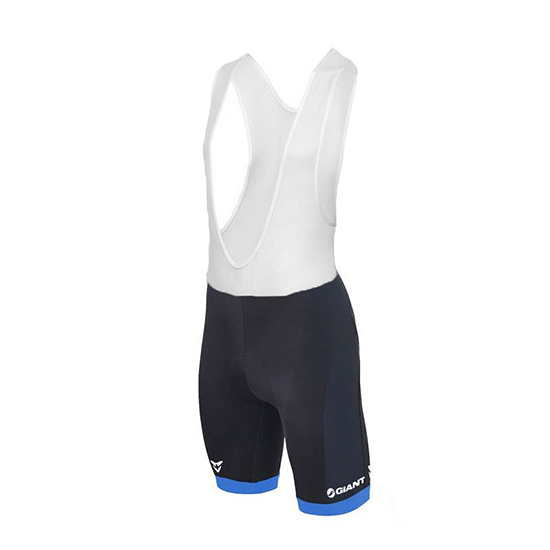 Giant Club Sport Kurzarmtrikot 2018 und Kurze Tragerhose Blau Und shwarz