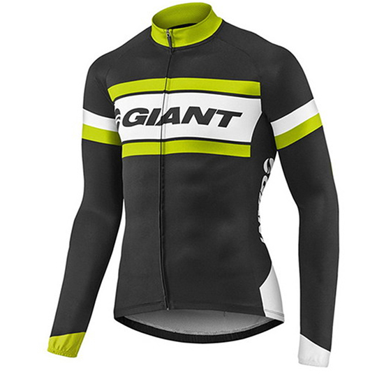 Giant Langarmtrikot 2017 und Lange Tragerhose grun und shwarz