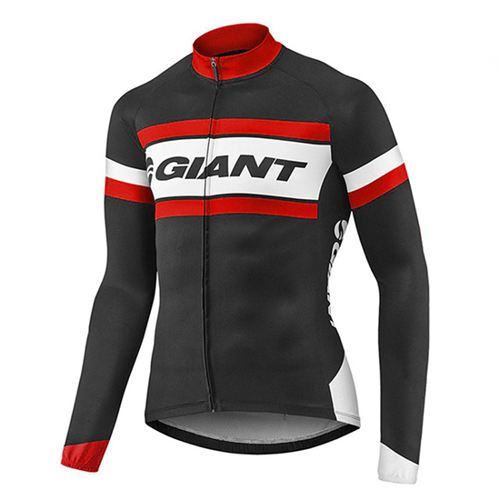 Giant Langarmtrikot 2017 und Lange Tragerhose rot und shwarz