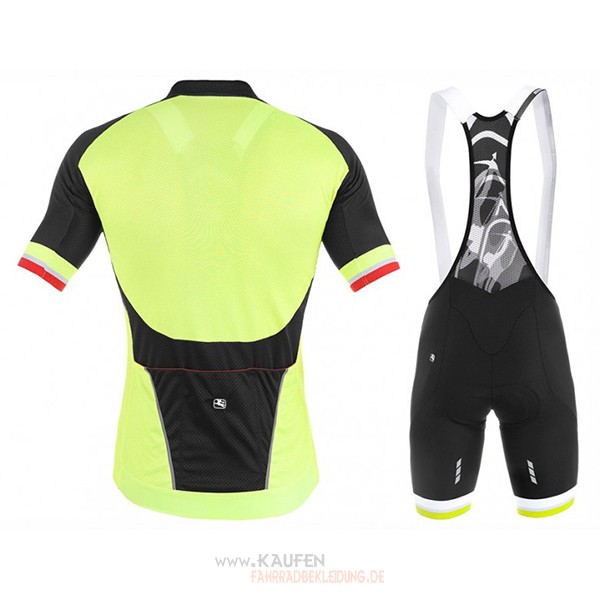 Giordana Kurzarmtrikot 2017 Und Kurze Tragerhose Gelb
