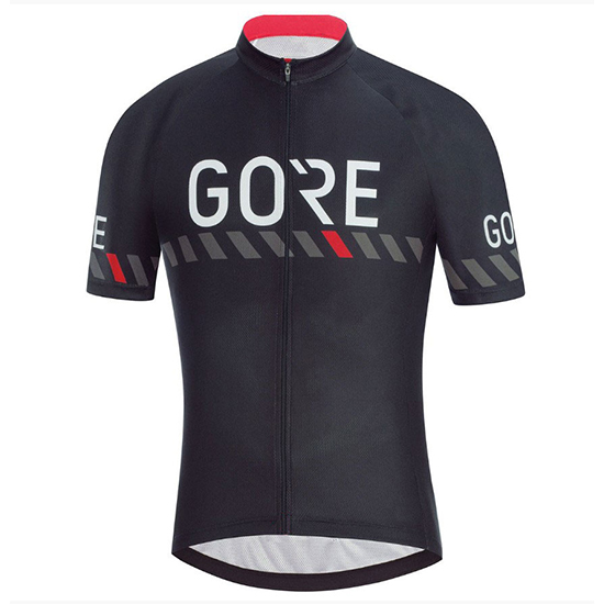 Gore C3 Kurzarmtrikot 2018 und Kurze Tragerhose Shwarz