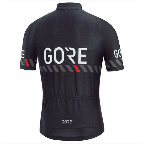 Gore C3 Kurzarmtrikot 2018 und Kurze Tragerhose Shwarz