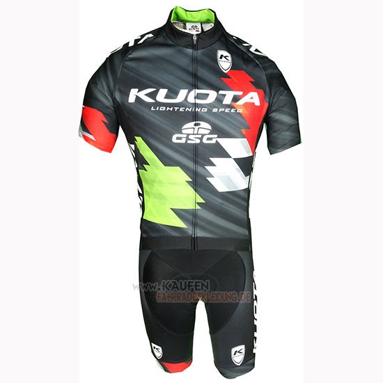 Kuota Kurzarmtrikot 2019 und Kurze Tragerhose Shwarz