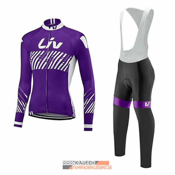 Liv Langarmtrikot 2017 Und Lange Tragerhose rot