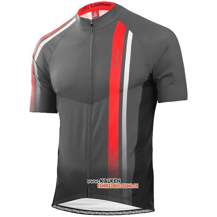 Loffler Kurzarmtrikot 2020 und Kurze Tragerhose Shwarz Wei Rot