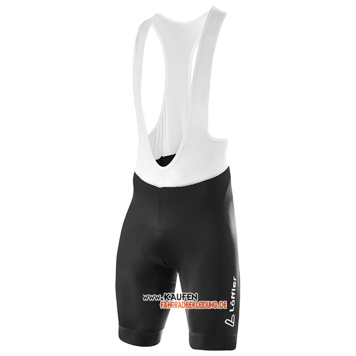 Loffler Kurzarmtrikot 2020 und Kurze Tragerhose Shwarz Wei Rot