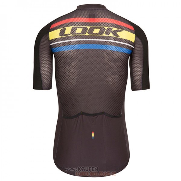 Look Aero Carrera Kurzarmtrikot 2017 Und Kurze Tragerhose Shwarz Und Gelb