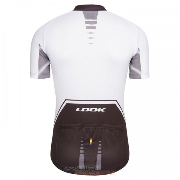 Look Pro Equipo Kurzarmtrikot 2017 Und Kurze Tragerhose Shwarz Und Wei