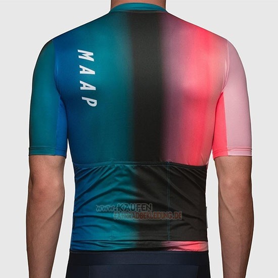 Maap Cortina Kurzarmtrikot 2019 und Kurze Tragerhose Rot Grun Blau