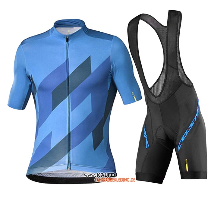 Mavic Kurzarmtrikot 2020 und Kurze Tragerhose Shwarz Blau