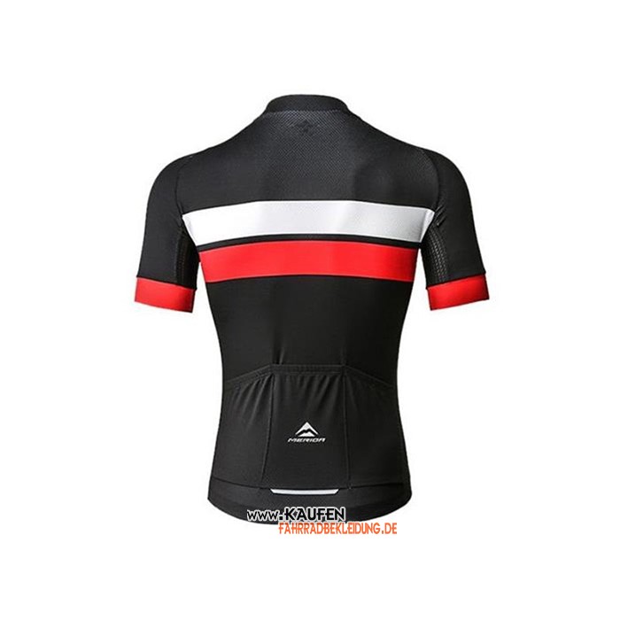 Merida Kurzarmtrikot 2020 und Kurze Tragerhose Shwarz Wei Rot