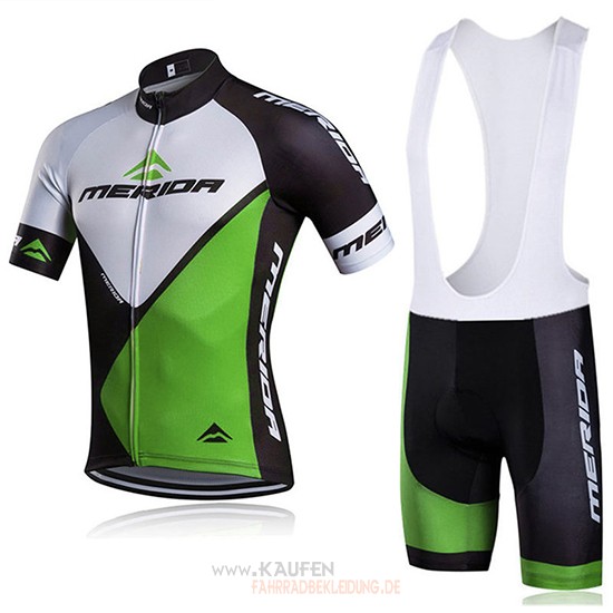 Merida Kurzarmtrikot 2018 Und Kurze Tragerhose Shwarz Und grun