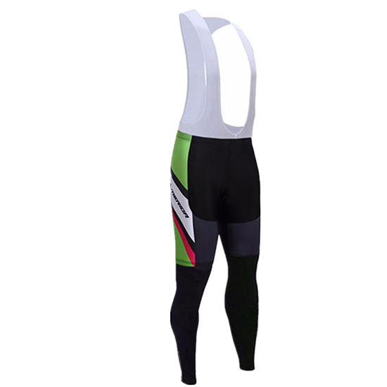 Merida Langarmtrikot 2017 und Lange Tragerhose rot und Wei