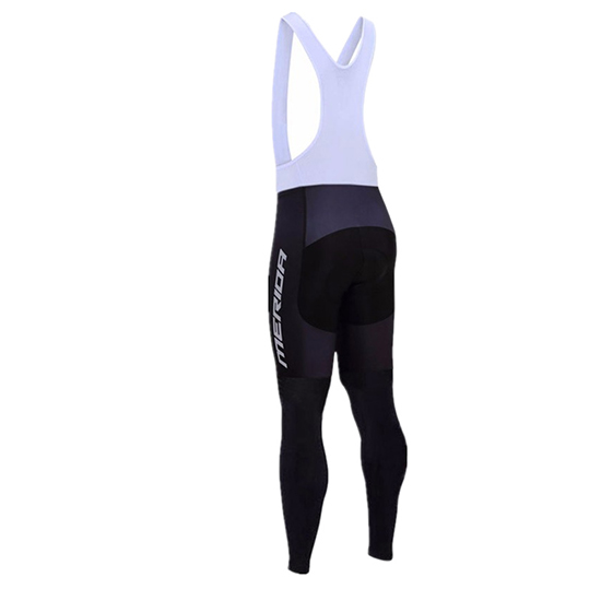 Merida Langarmtrikot 2017 und Lange Tragerhose shwarz und Wei