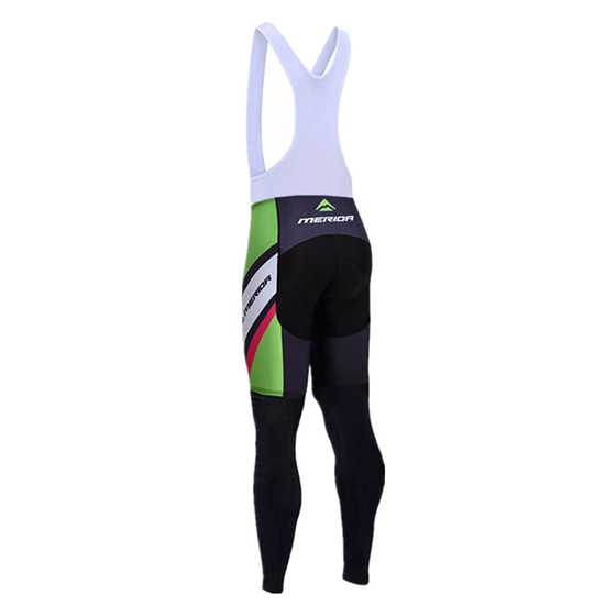 Merida Langarmtrikot 2017 und Lange Tragerhose shwarz und Wei