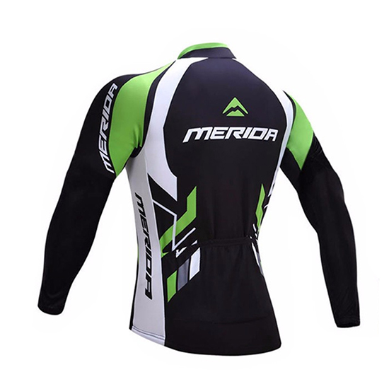 Merida Langarmtrikot 2017 und Lange Tragerhose shwarz und Wei