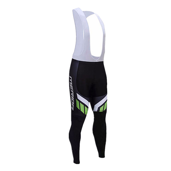 Merida Langarmtrikot 2017 und Lange Tragerhose shwarz und grun