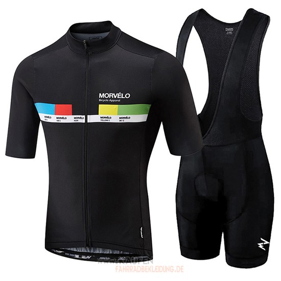 Morvelo Kurzarmtrikot 2018 Und Kurze Tragerhose Shwarz Und gelb